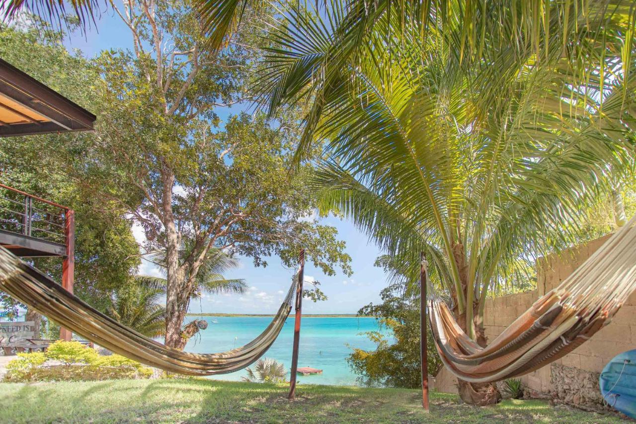 Casa Villa Real- Lagoon Acces And Stunning Views! Bacalar Exteriör bild