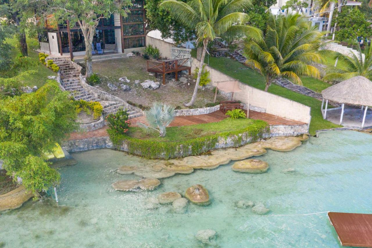 Casa Villa Real- Lagoon Acces And Stunning Views! Bacalar Exteriör bild